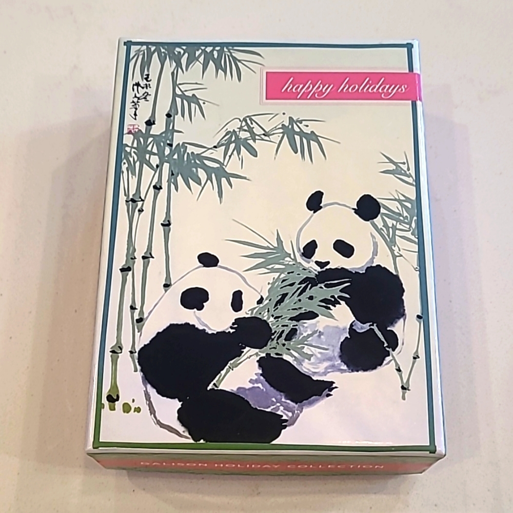 15 Happy Holiday Panda Cards